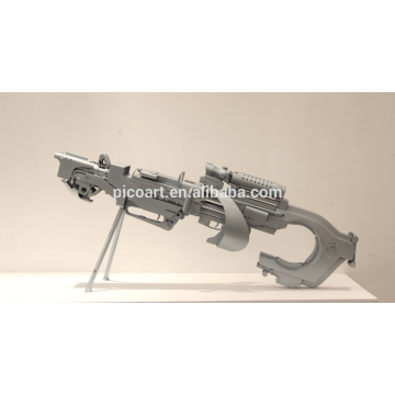 Customized handmade gun metal art stainless steel painted sculpture home decor